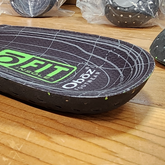 Men's Mylar OFIT insoles Bundle Qty 3 Oboz , durable, support, comfort NIB, $120 - Picture 6 of 16